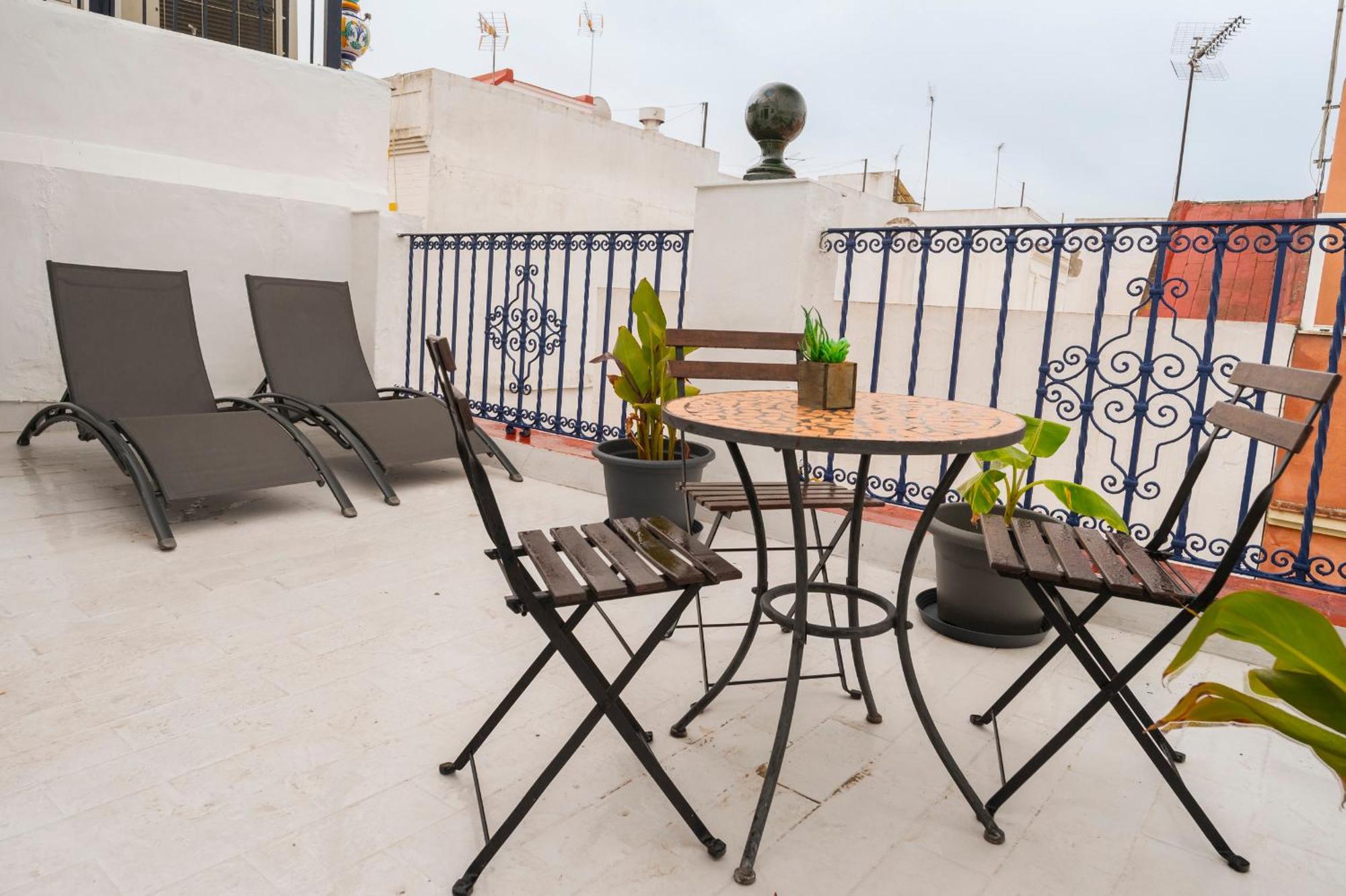 Santa Catalina Moderno Daire Sevilla Dış mekan fotoğraf