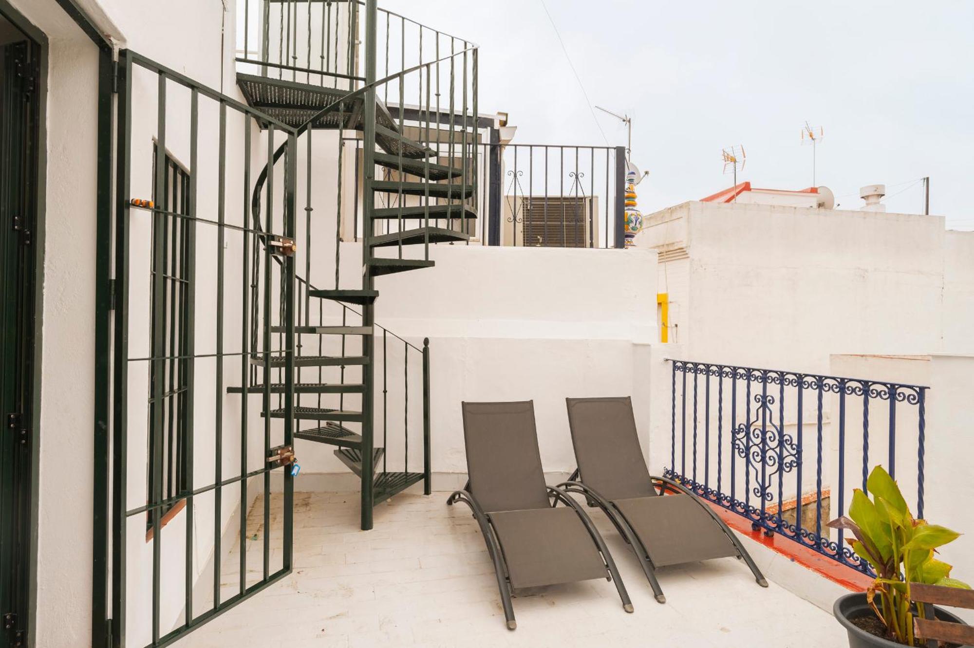 Santa Catalina Moderno Daire Sevilla Dış mekan fotoğraf